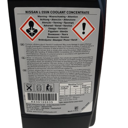 Genuine Nissan L255N Antifreeze | KE90100035