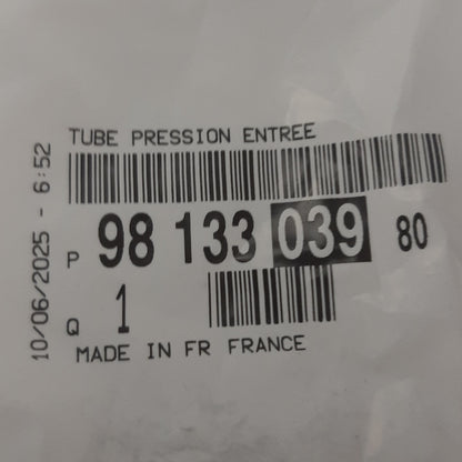 Genuine Peugeot Pressure Pipe | 9813303980