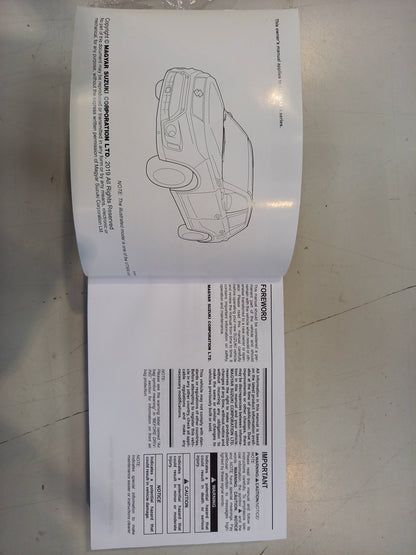 Genuine Suzuki Owner'S Manual,Vitara, | 99011U53SB5-02E