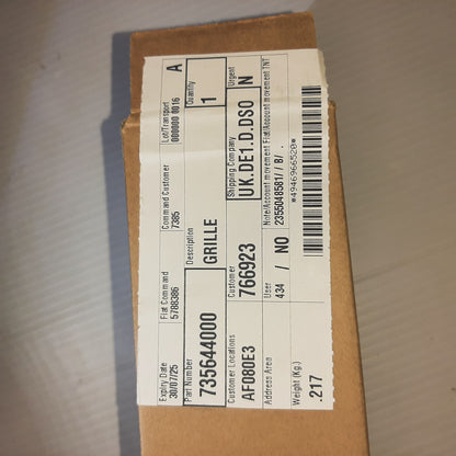 Genuine Fiat Grille | 735644000
