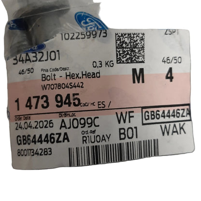 Genuine Ford Bolt - Hex.Head | 1473945