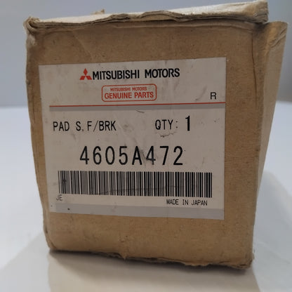 Genuine Mitsubishi Pad Set,Fr Brake | 4605A472