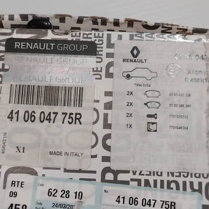 Genuine Renault Brake Pads | 41 06 047 75R