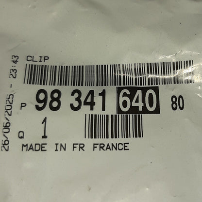 Genuine Peugeot Clip | 9834164080