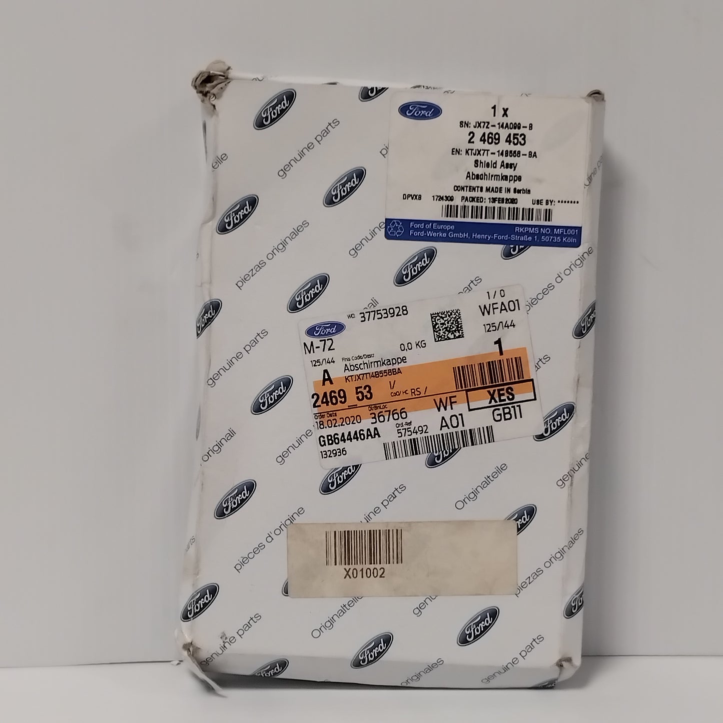 Genuine Ford Shield Assy | 2469453