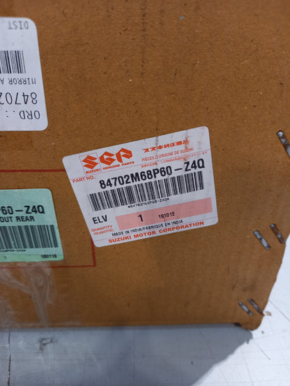 Genuine Suzuki Mirror Assy Out Rear | 84702M68P60-Z4Q