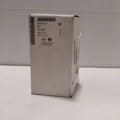 Genuine Vauxhall 4 Brake Pads/F | 95516191