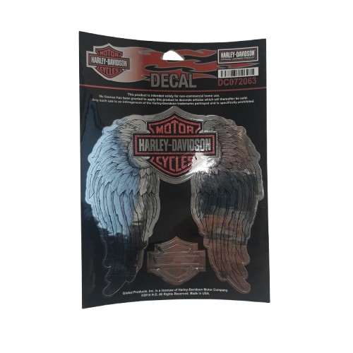 Genuine Harley Davidson Winged B&S Decal | DC072063
