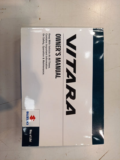 Genuine Suzuki Owner'S Manual,Vitara, | 99011U53SB5-02E