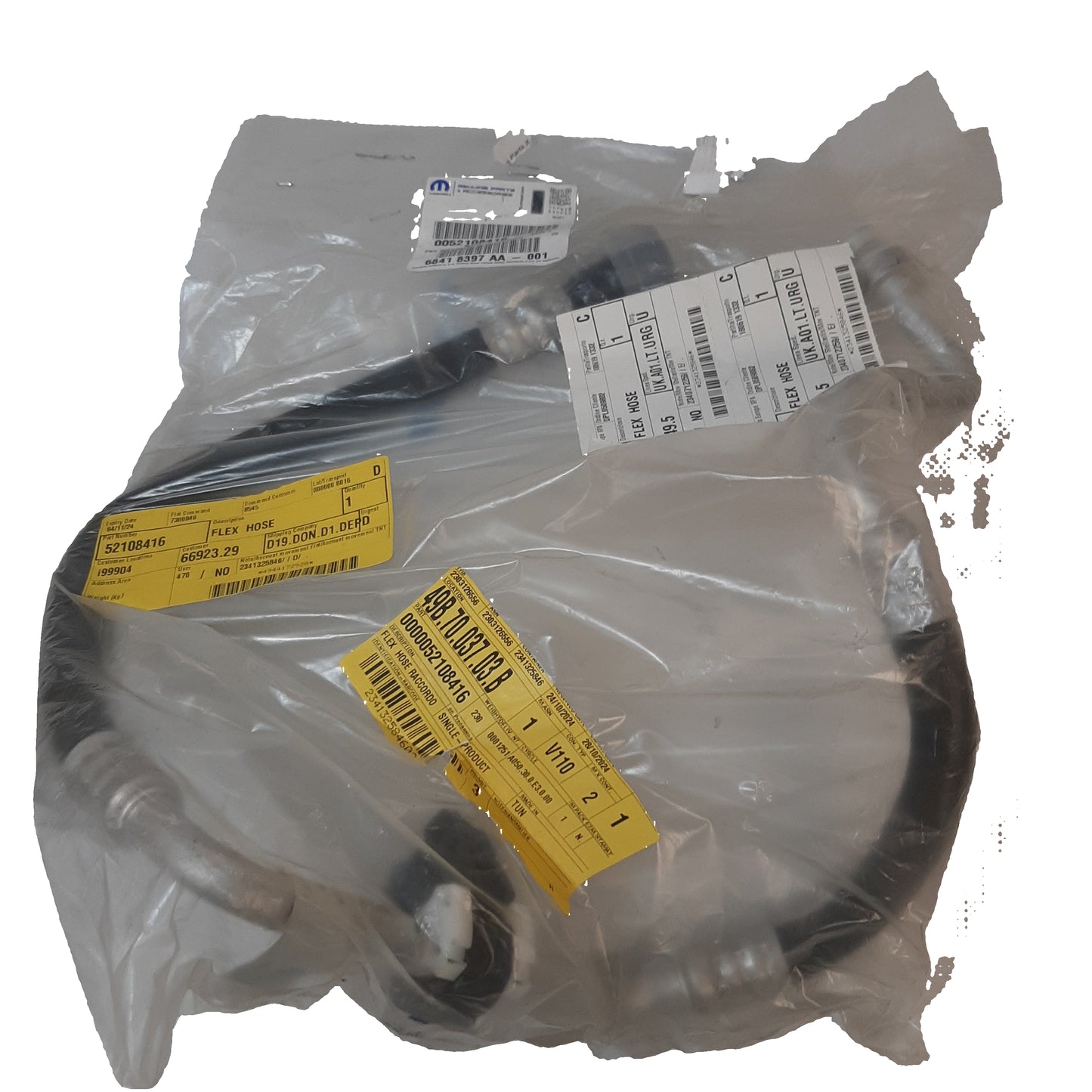 Genuine Fiat Flex Air Conditioner Hose | 52108416