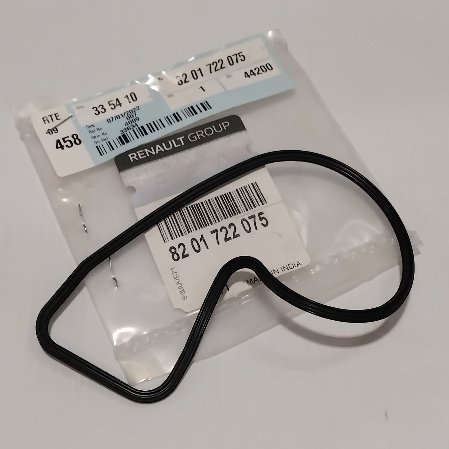 Genuine Renault Gasket-Water Pump | 82 01 722 075