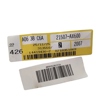 Genuine Nissan Mounting Rubber | 21507AX600