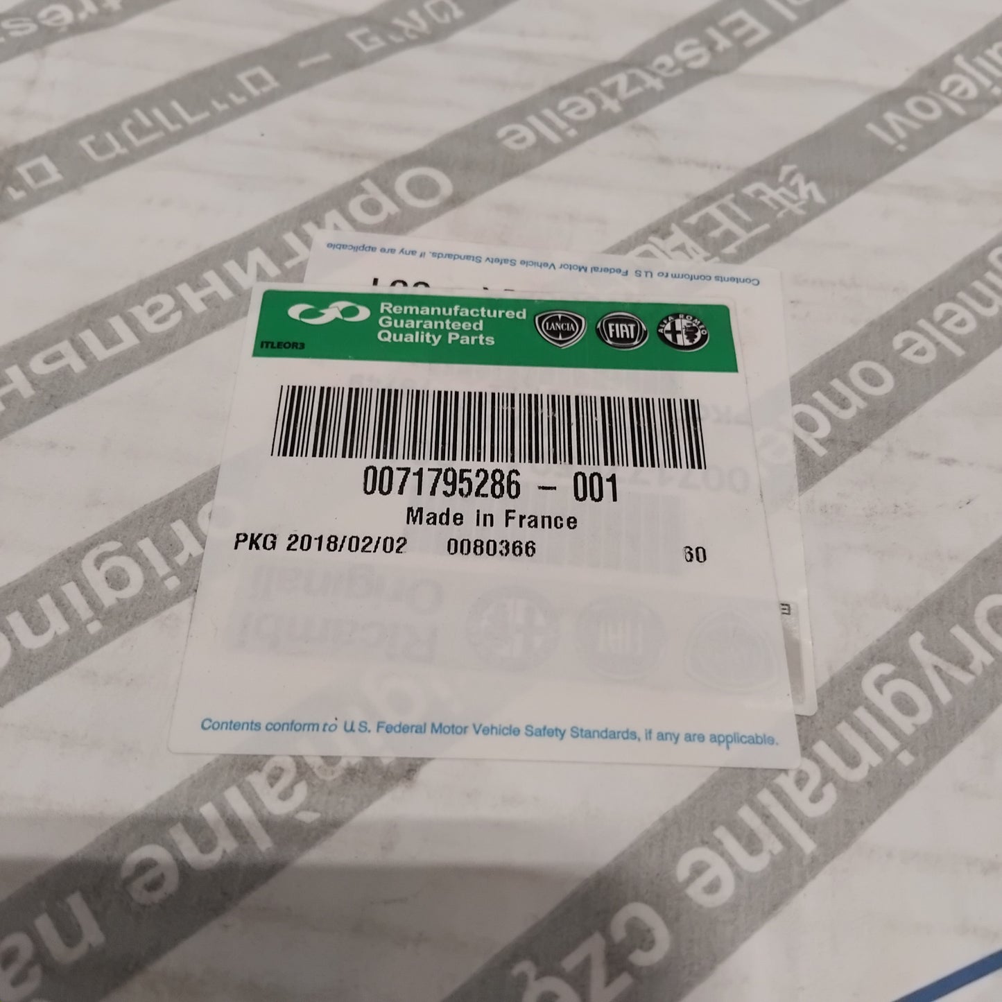 Genuine Fiat Recond. Clutche | 71795286