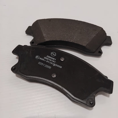 Genuine Vauxhall 4 Brake Pads/F | 95516191