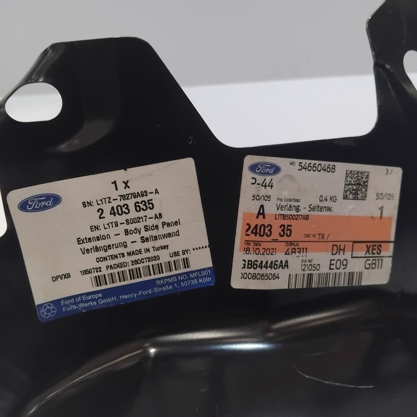 Genuine Front Left Side Panel Extension - Ford Puma 2020- | 2403635