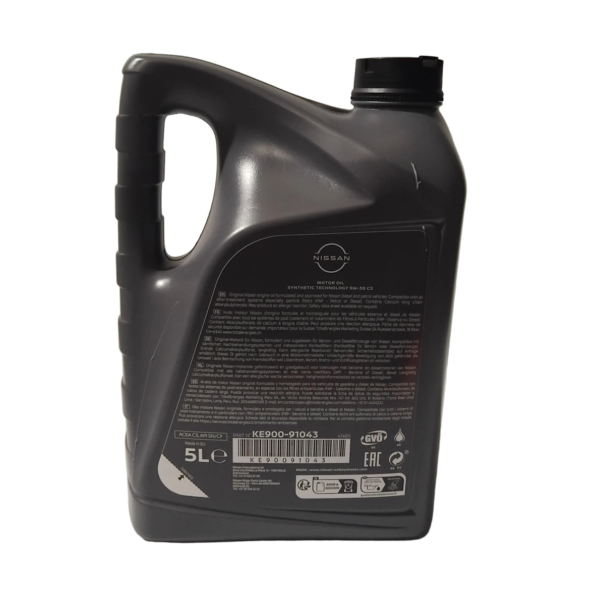 Genuine Nissan 5W30 C3 5L | KE90091043GB