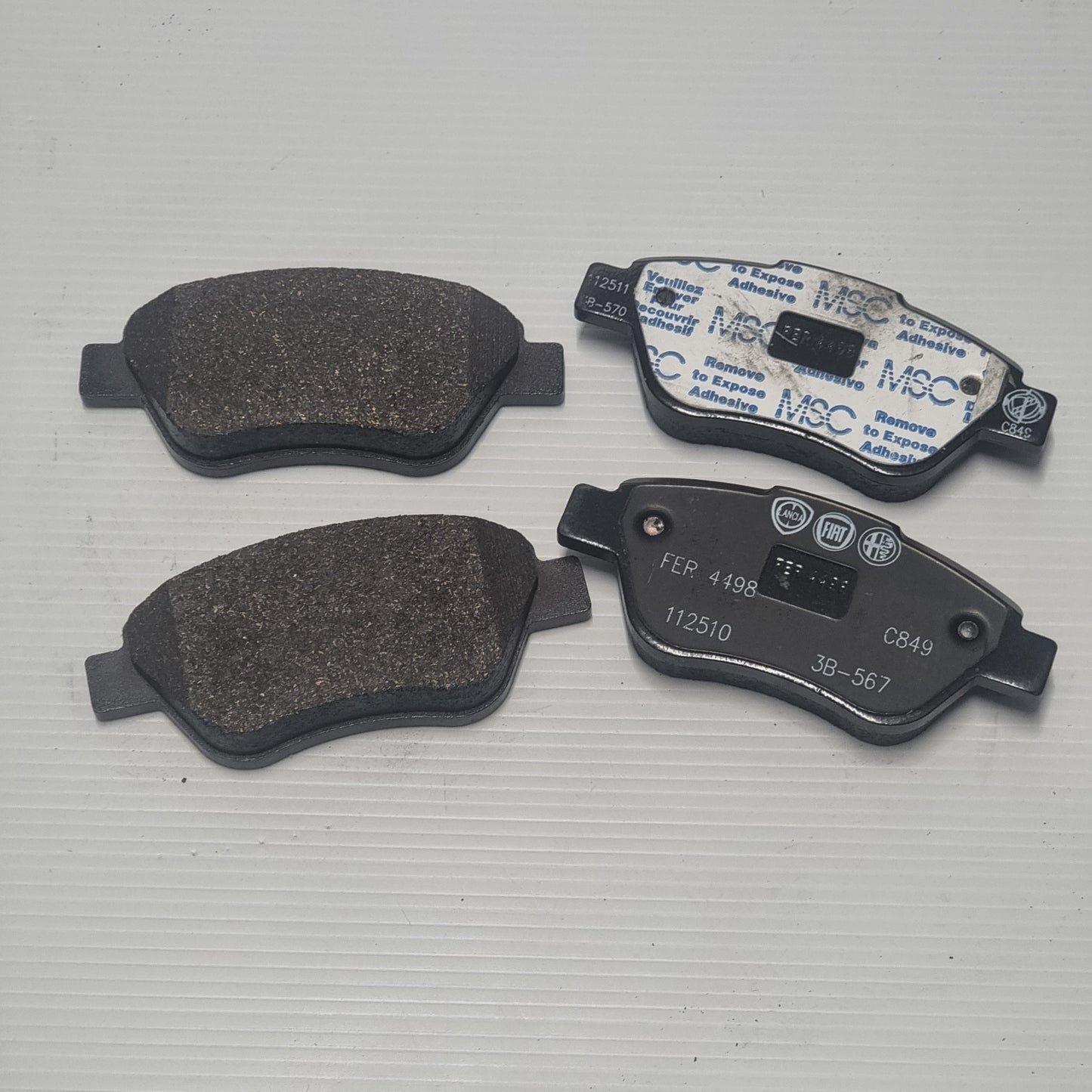 Genuine Fiat Brake Pad-Set | 77364517