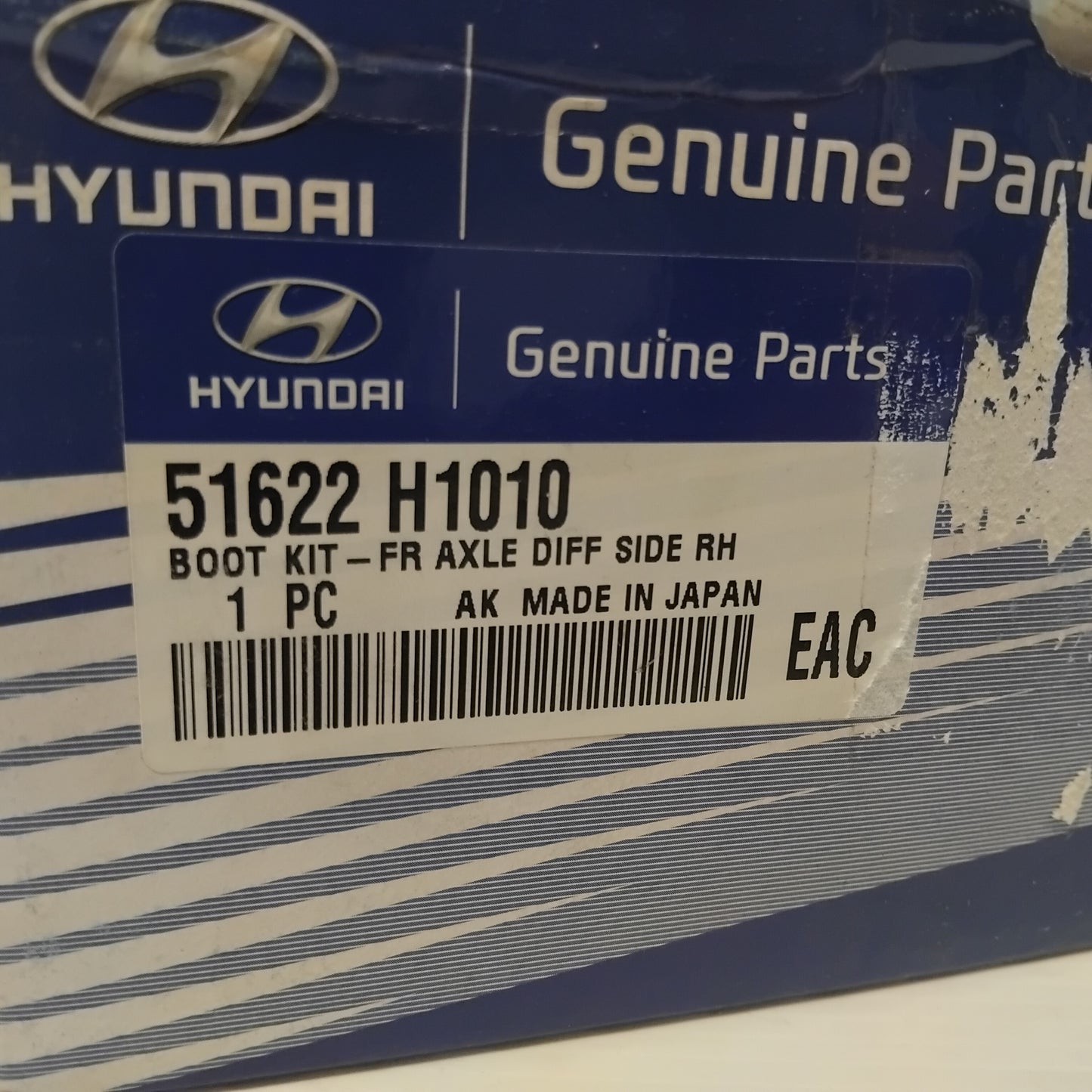 Genuine Hyundai Boot Kit-Fr Axle Dif | 51622H1010