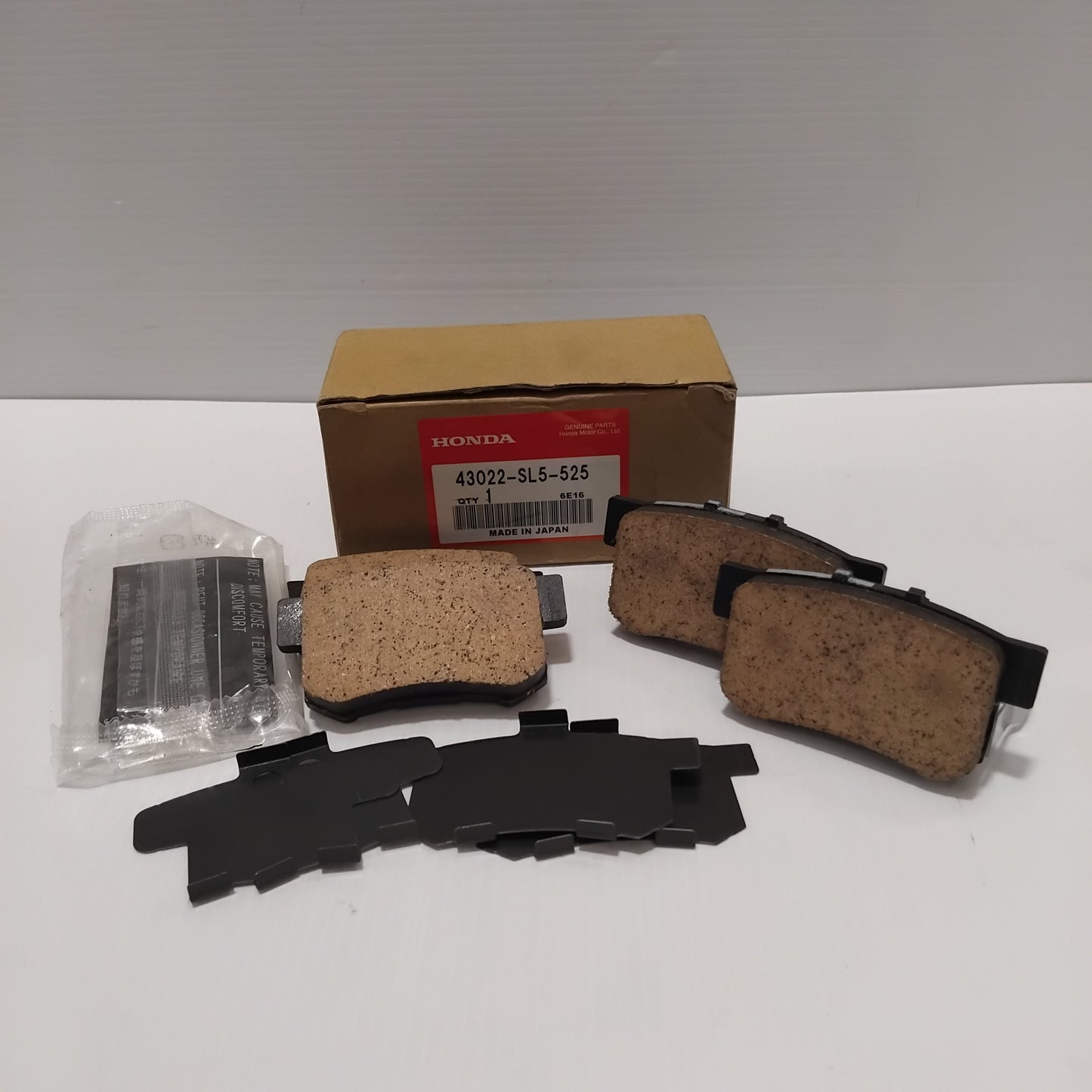 Genuine Honda Set,Pad Rr (11Cl- | 43022SL5525