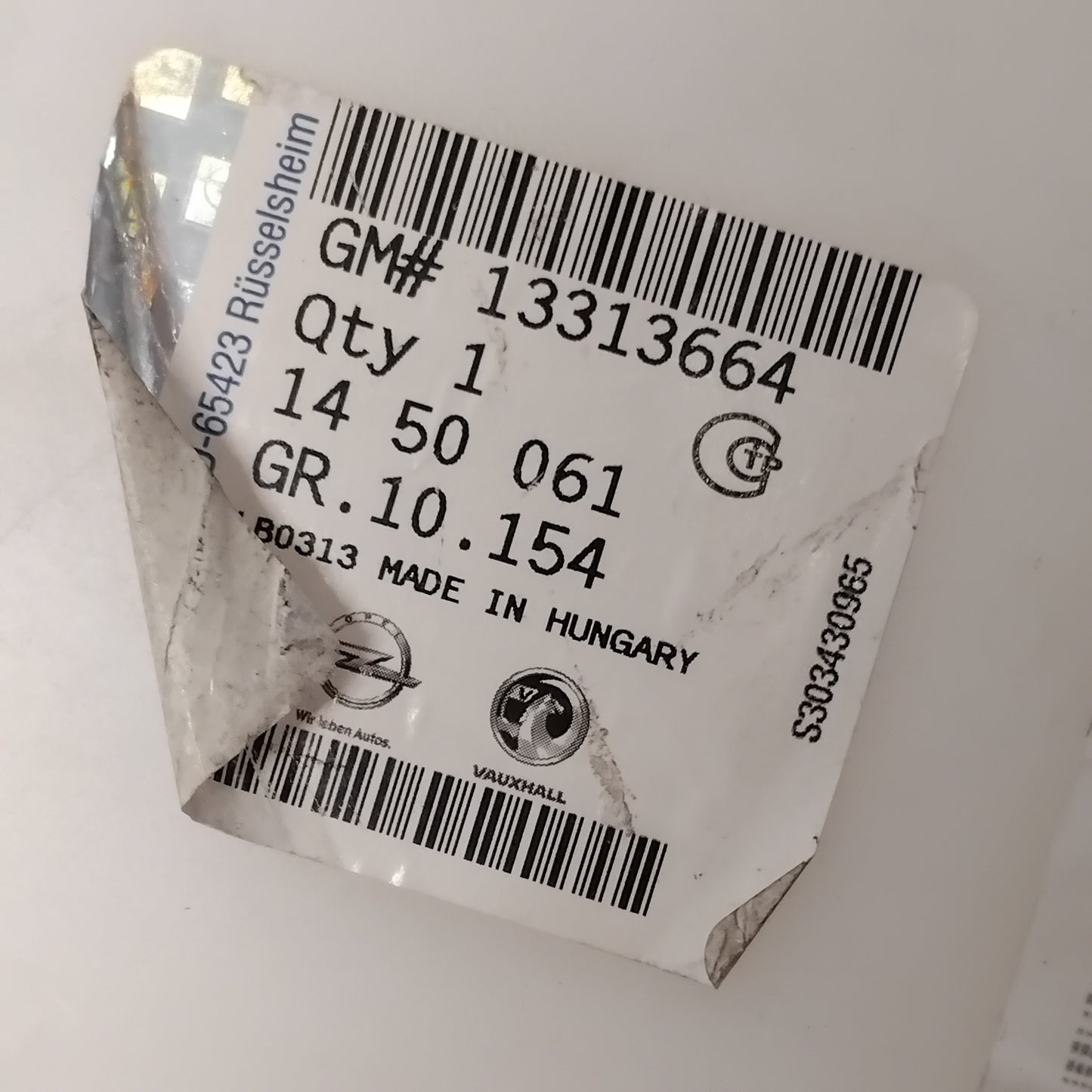 Genuine Washer Fluid Tank - Vauxhall Insignia A 2009-2017 | 13313664