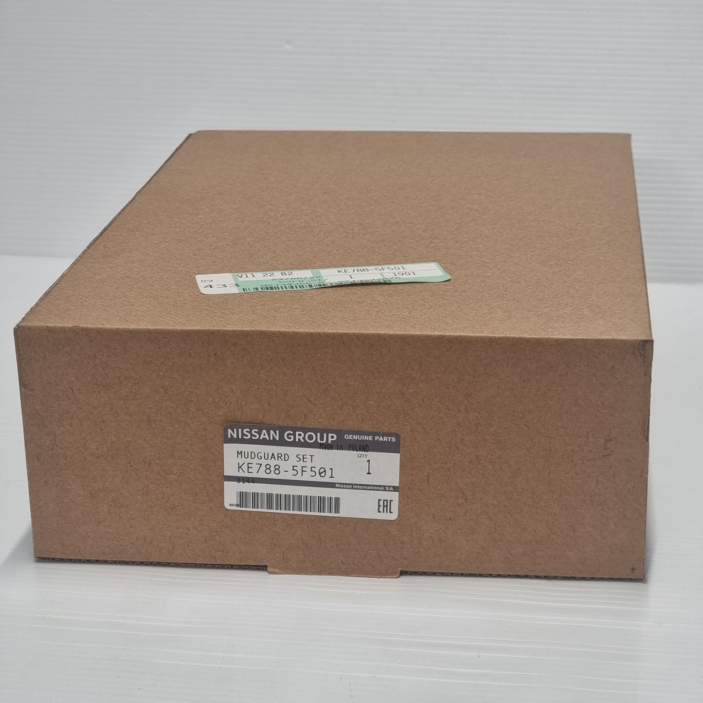 Genuine Mudguards Set - Nissan Micra 2017-2021 | KE7885F501