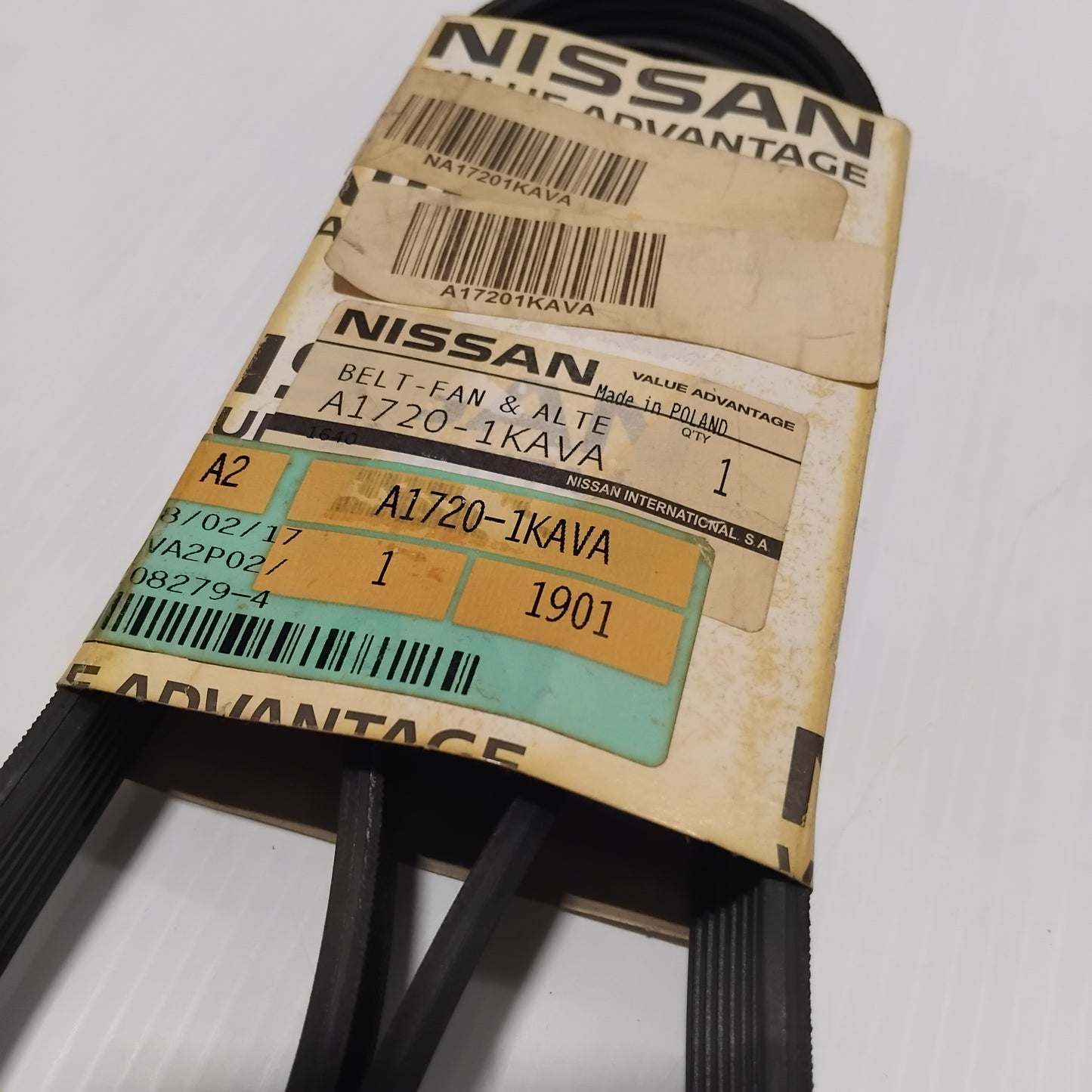 Genuine Nissan Belt | A17201KAVA