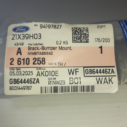 Genuine Ford Bracket - Bumper Mounting (Ford Ranger 2022)| 2610258