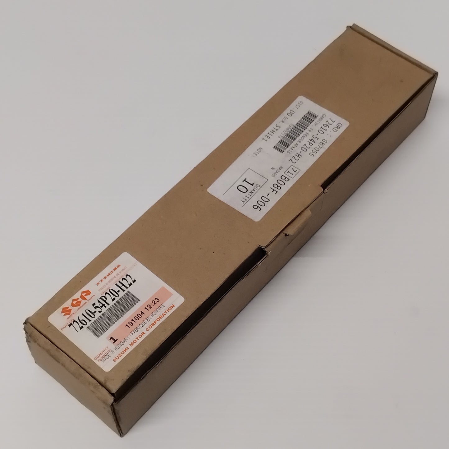 Genuine Suzuki Garnish, Fr Fender Apk | 72610-54P20-H22