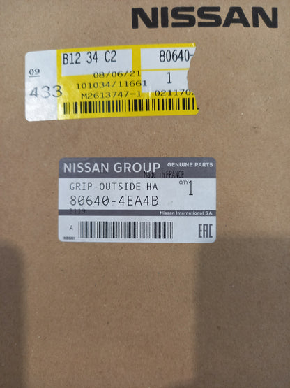 Genuine Nissan Grip-Outside Ha | 806404EA4B