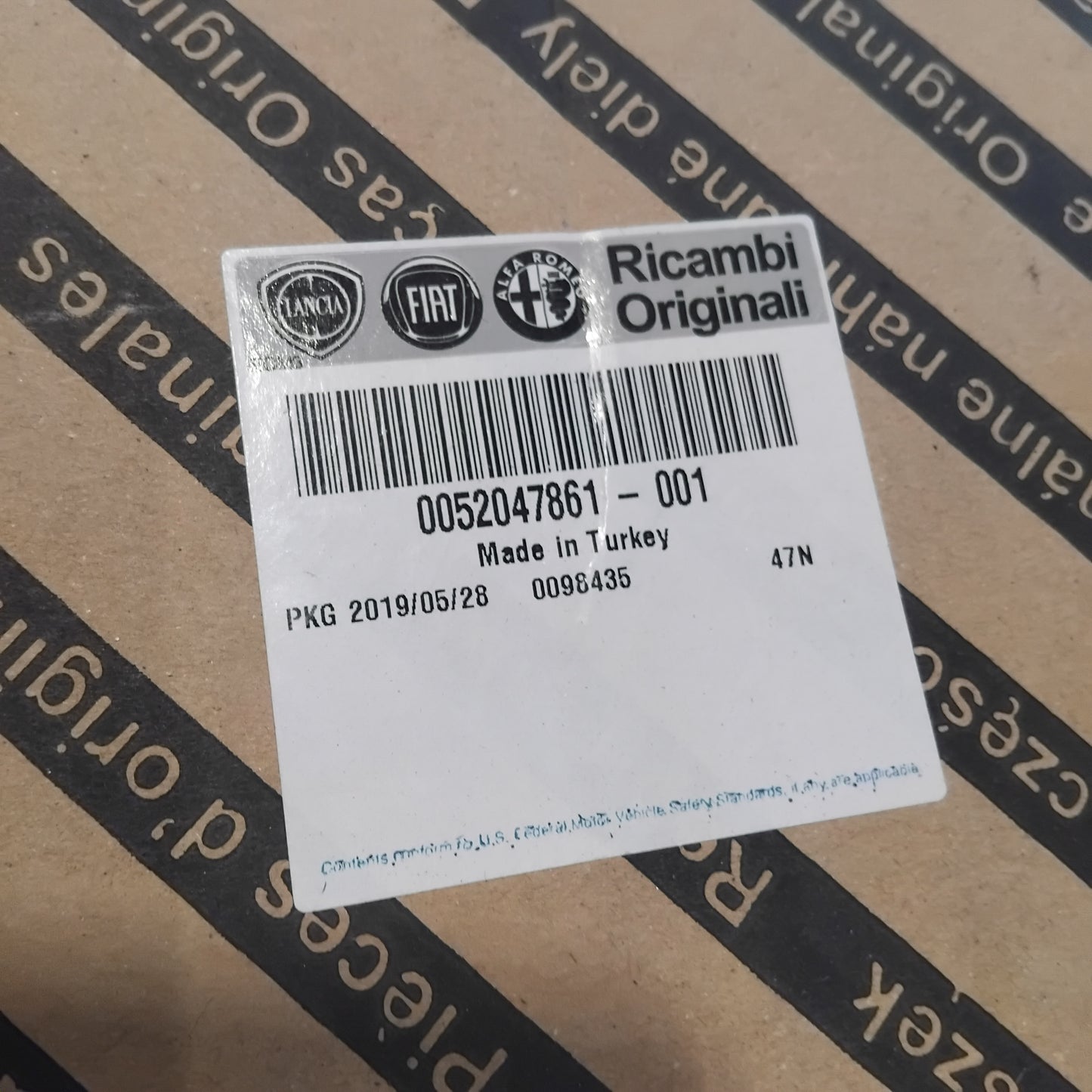 Genuine Fiat W/W Reservoir | 52047861