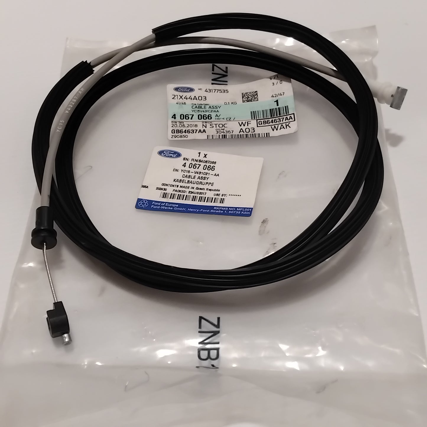 Genuine Ford Cable Assy | 4067066