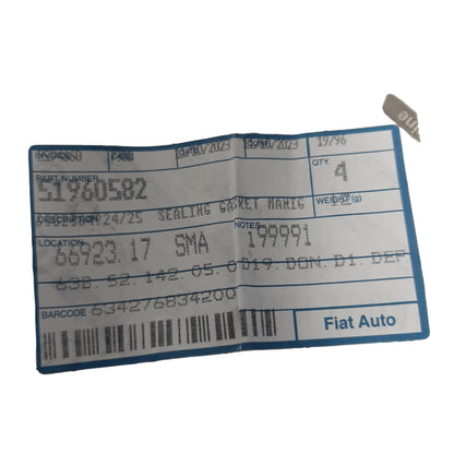 Genuine Fiat Sealing Gasket | 51960582