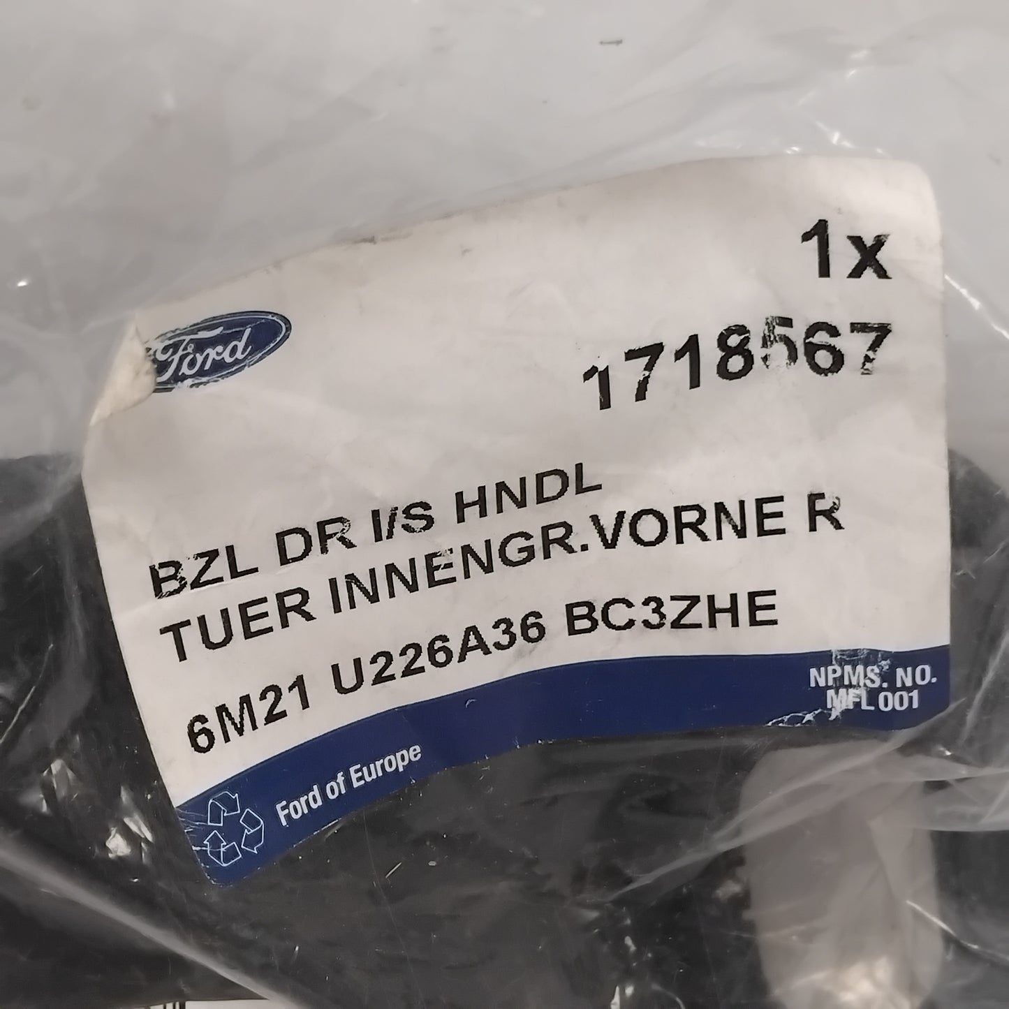 Genuine Ford Bezel - Door Inside Handle | 1718567