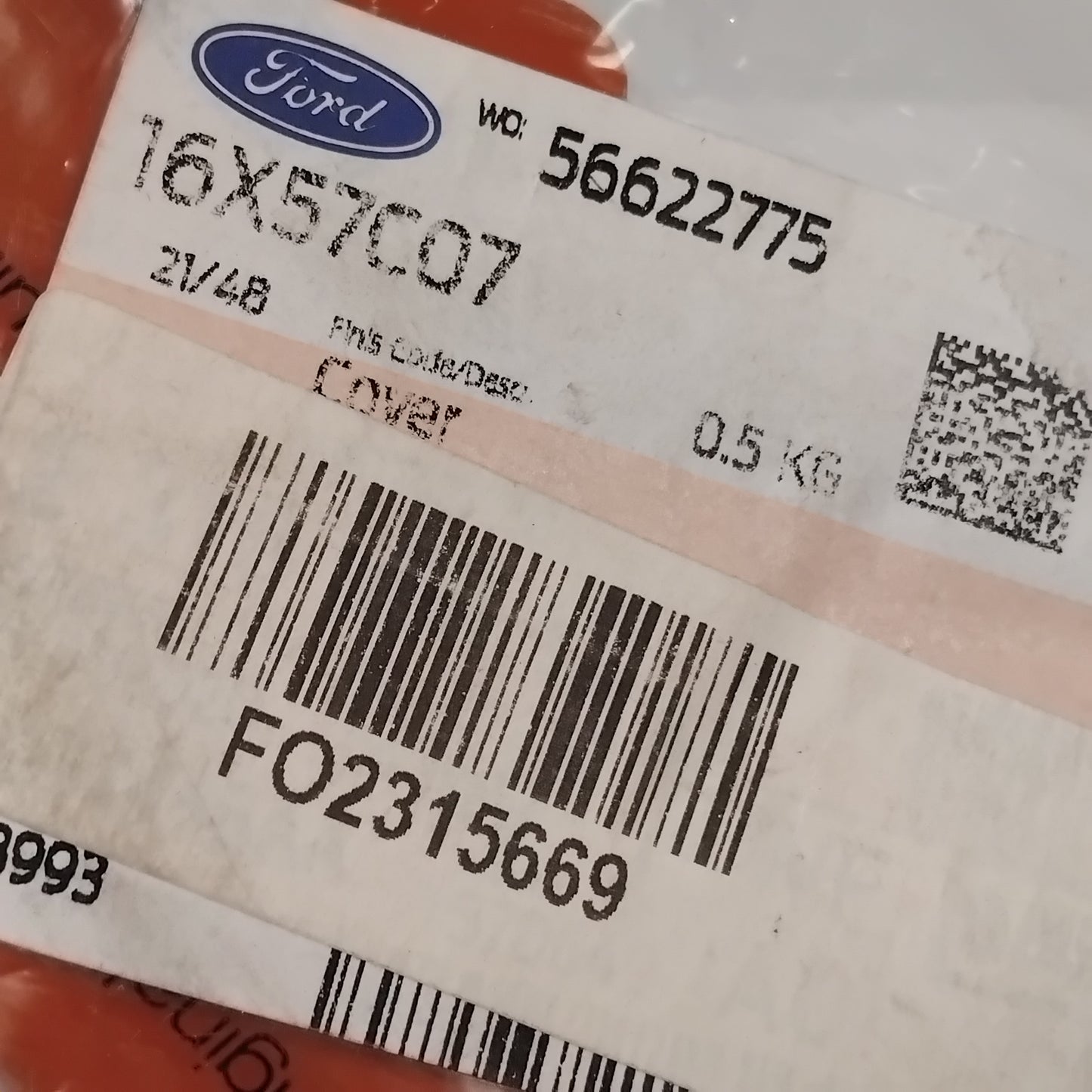 Genuine Ford Cover | 2315669