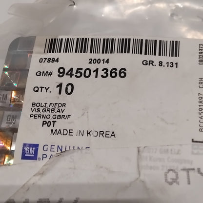 Genuine Vauxhall Self-Tap Screws | 94501366