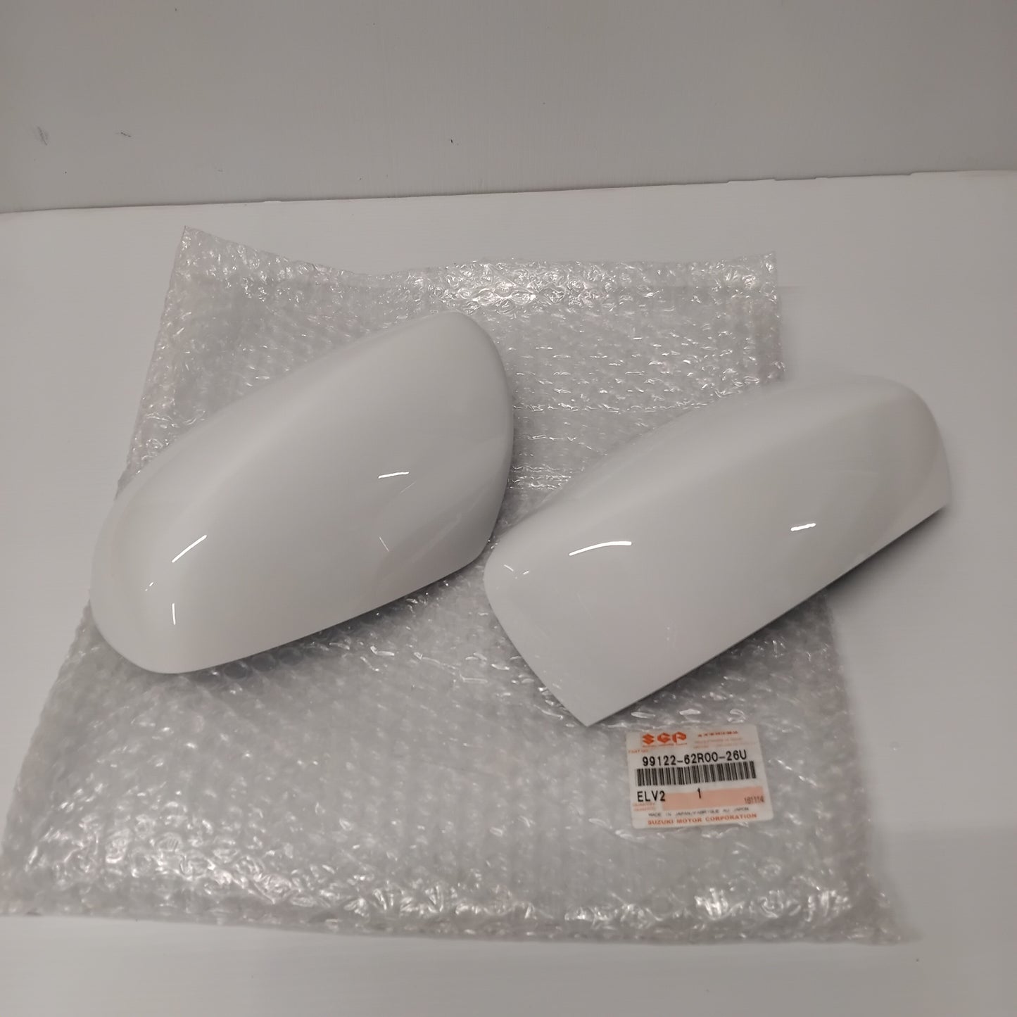 Genuine Wing Mirror Cover White - Suzuki Ignis | 99122-62R00-26U