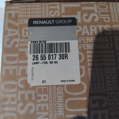 Genuine Renault Lamp-Fdr  Rr Rh | 26 55 017 30R