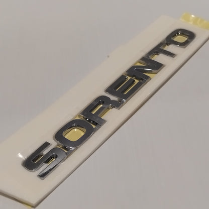 Genuine Rear Bumper "Sorento" Emblem - Kia Sorento 2012 | 863102P010