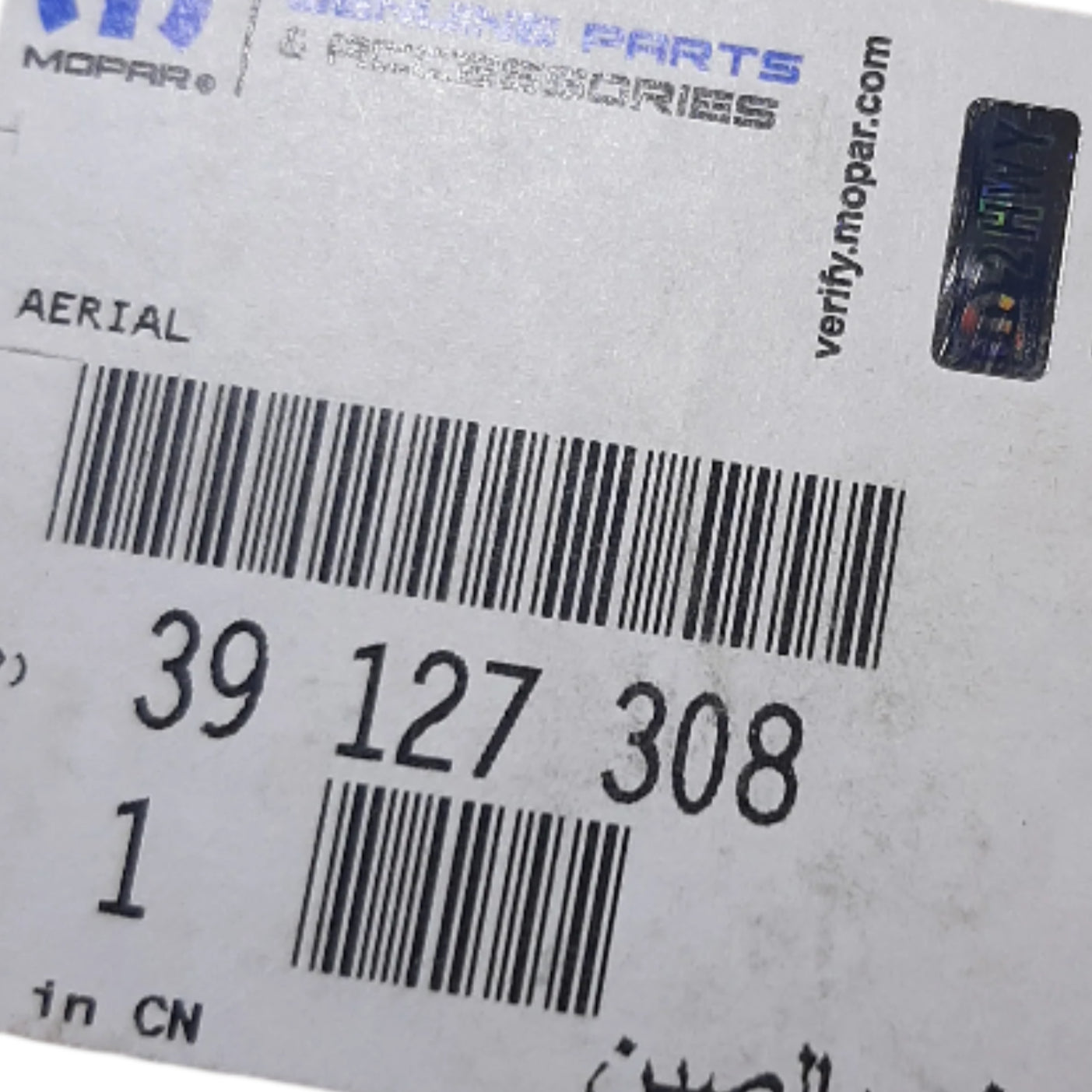Genuine Peugeot Aerial Base | 39127308