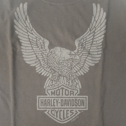 Genuine Harley Davidson Distressed Upwing Hd Tee Md | R0033444