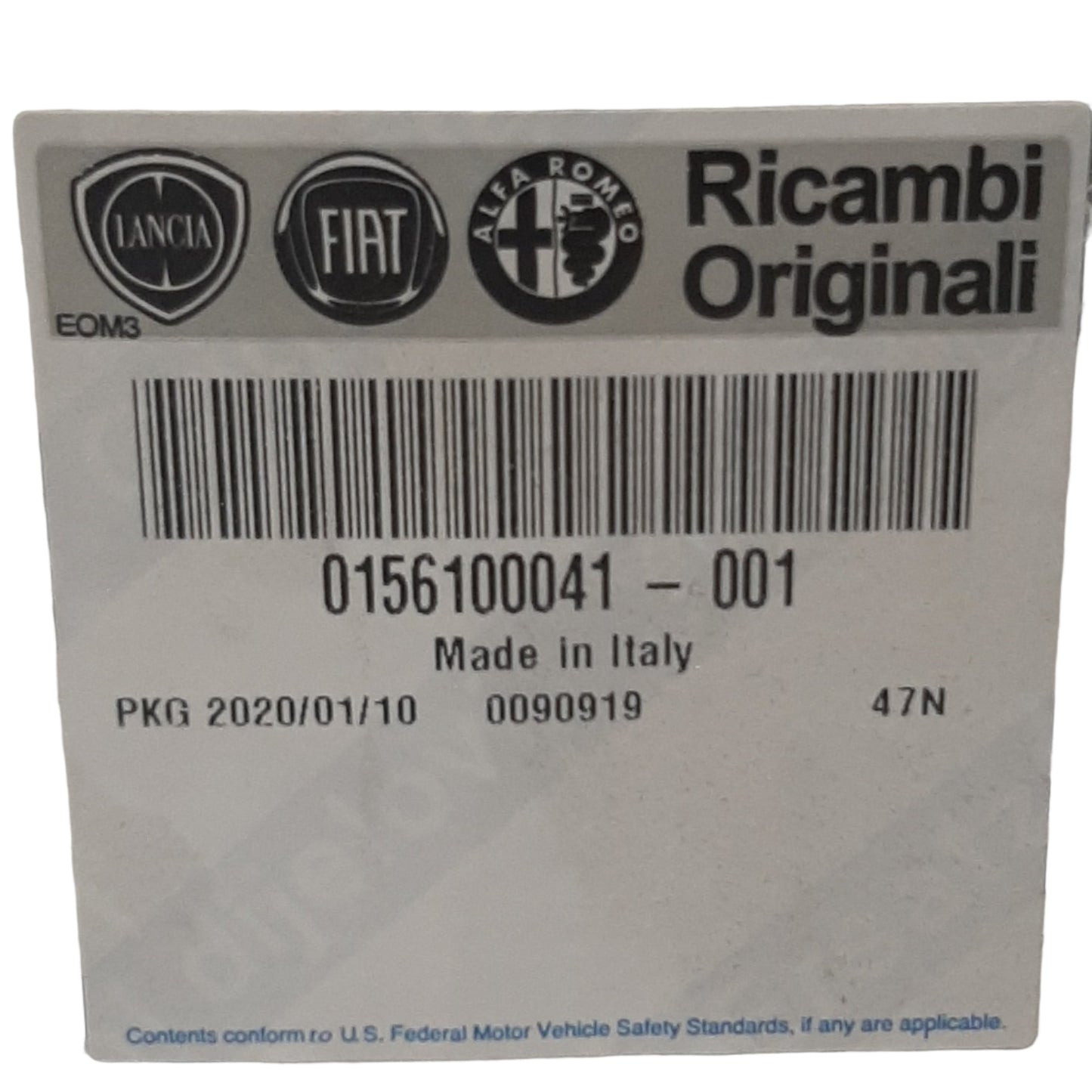 Genuine Fiat Electronic Control Unit | 156100041