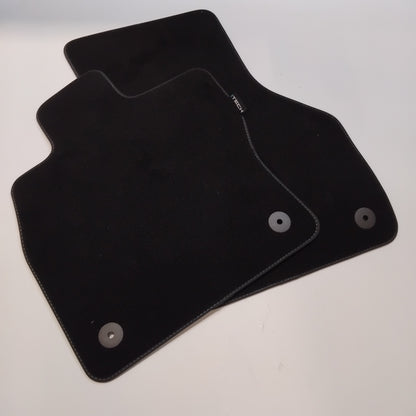 Genuine Front/ Rear Carpet Mats - Seat Leon Left Hand Drive 2013-2020 | 5F0863011Eloe