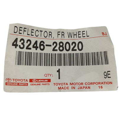 Genuine Toyota Deflector-Front Wheel Bearing | 43246-28020