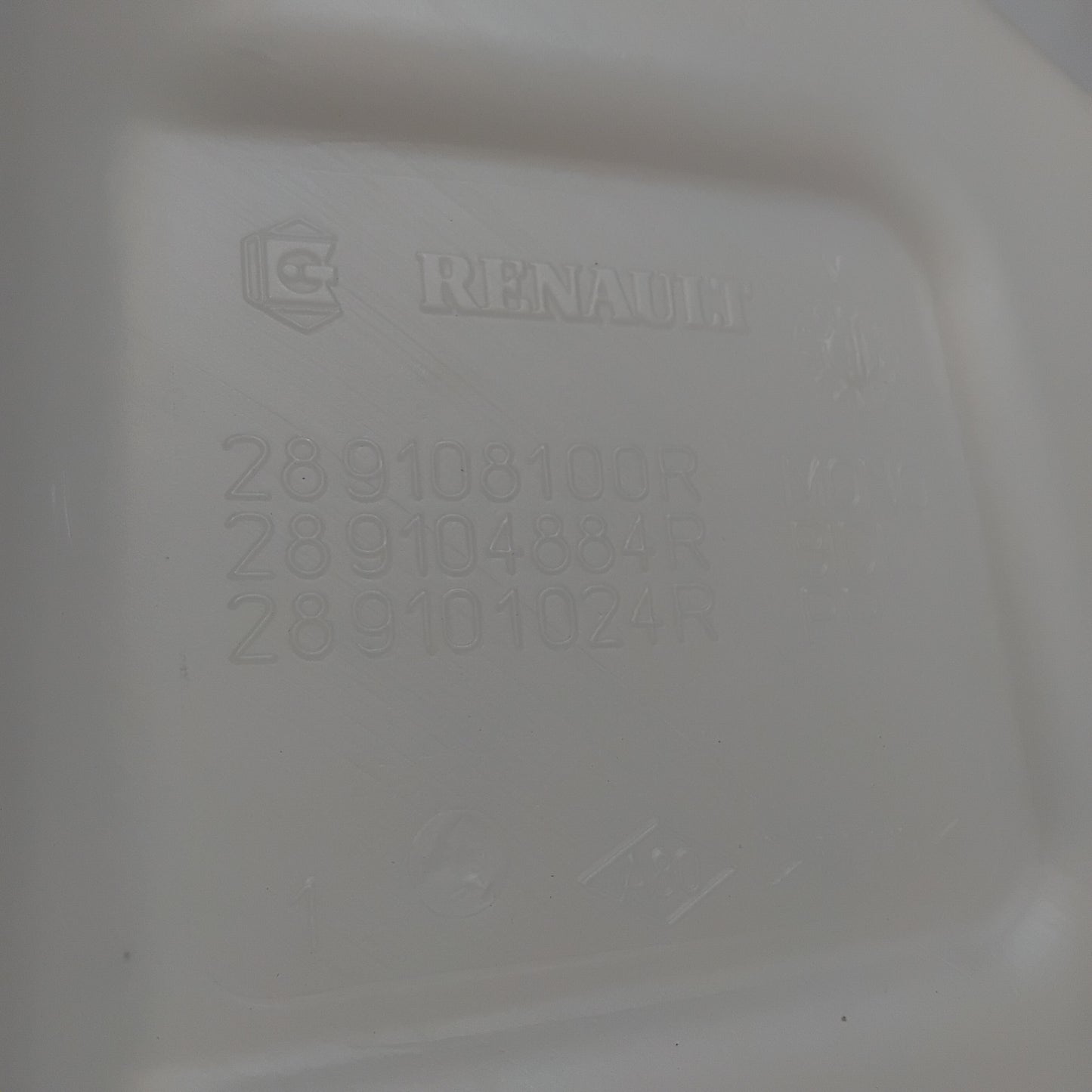Genuine Renault Reservoir Eqp Lav | 28 91 031 55R