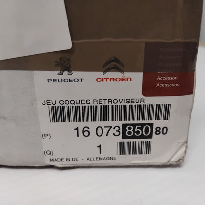 Exterior Rear View Mirrors Protection Shells - Peugeot 207 2006-2014 | 1607385080