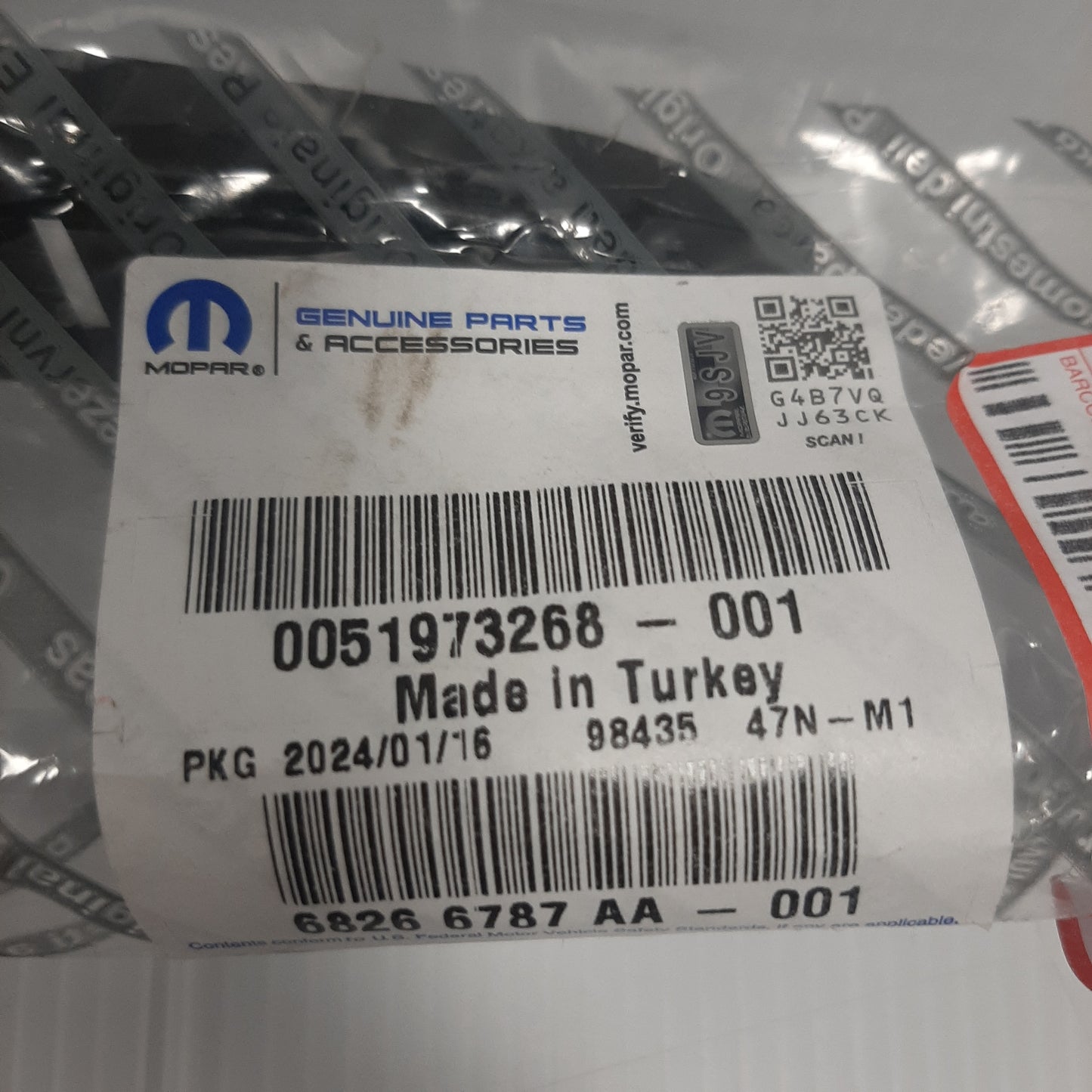 Genuine Fiat Bracket | 51973268