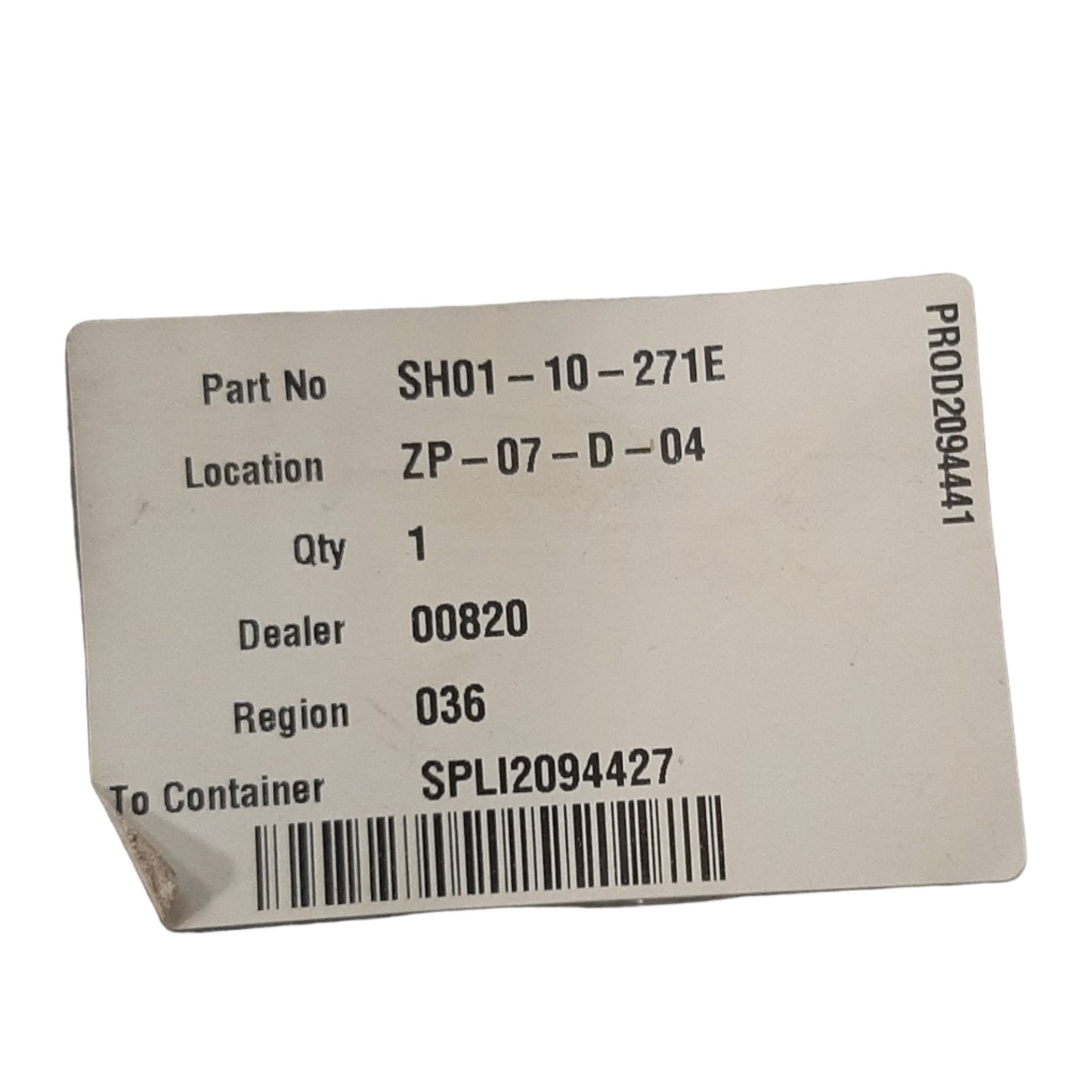 Genuine Mazda Gasket Cylinder | SH0110271E