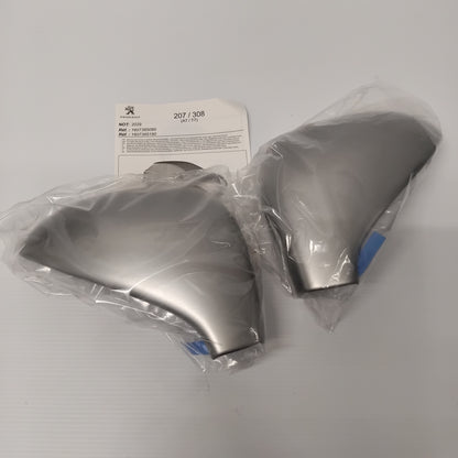 Exterior Rear View Mirrors Protection Shells - Peugeot 207 2006-2014 | 1607385080