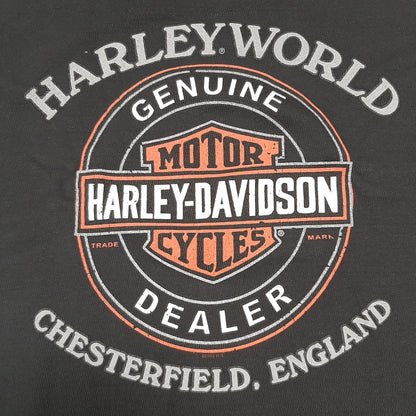 Genuine Harley Davidson Reversed Out Harley World Men's T-shirt XL | R0015516