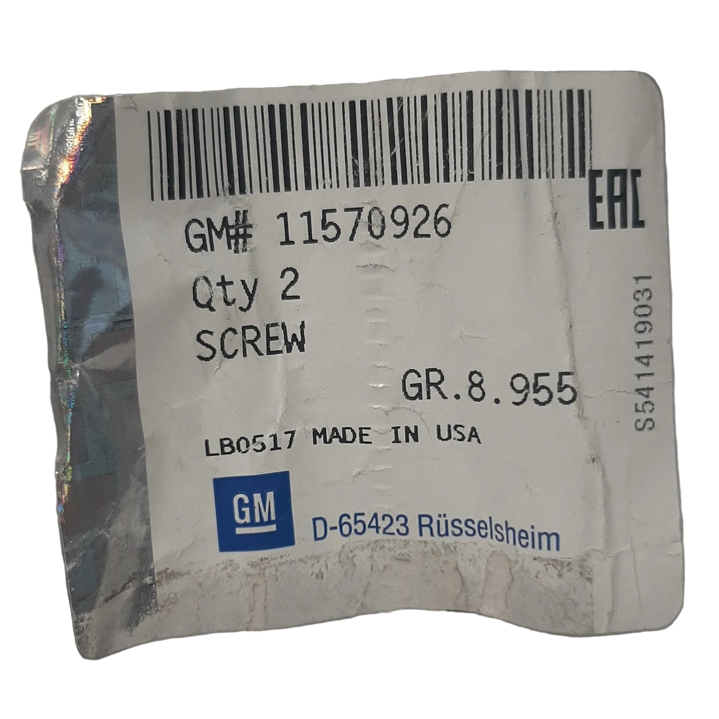Genuine Vauxhall Screw | 11570926